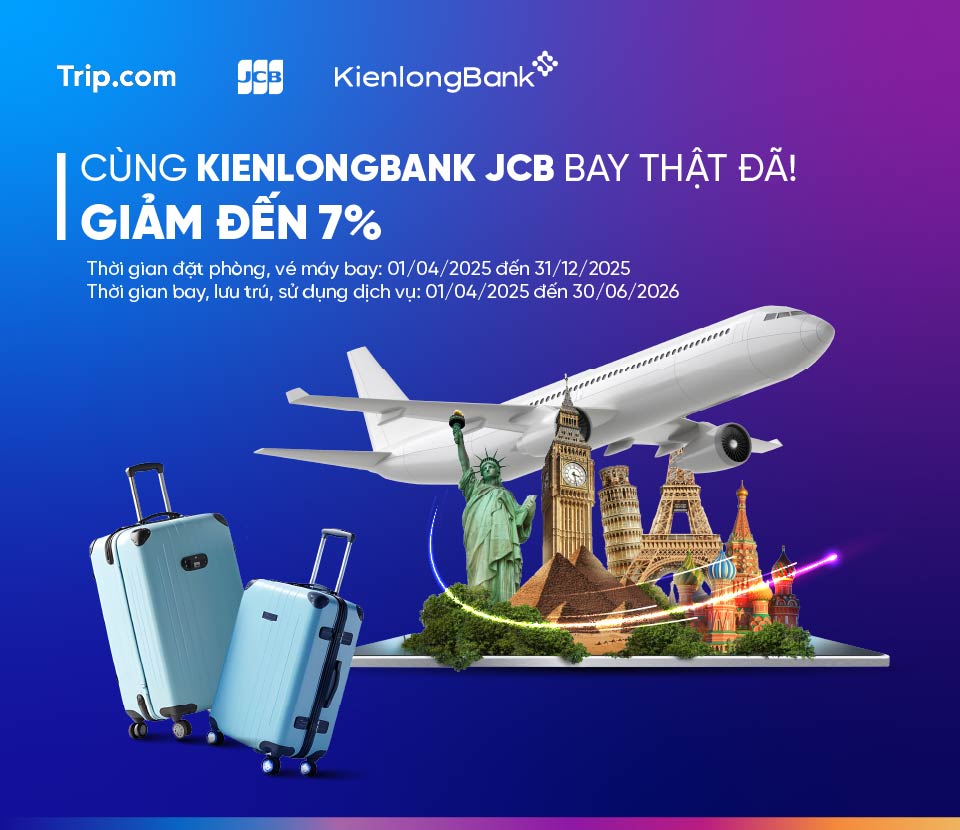 Ưu đãi 7% vi vu thế giới cùng trip.com