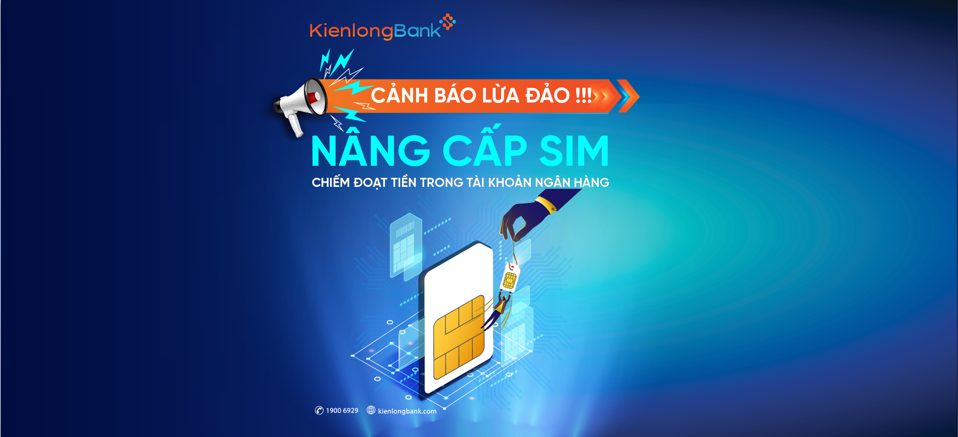 Cảnh báo: Lừa đảo nâng cấp sim chiếm đoạt tiền tài khoản Ngân hàng