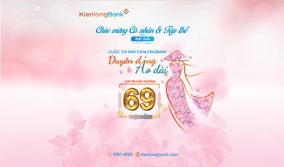 Công bố kết quả cuộc thi ảnh “KienlongBank - Duyên dáng áo dài”