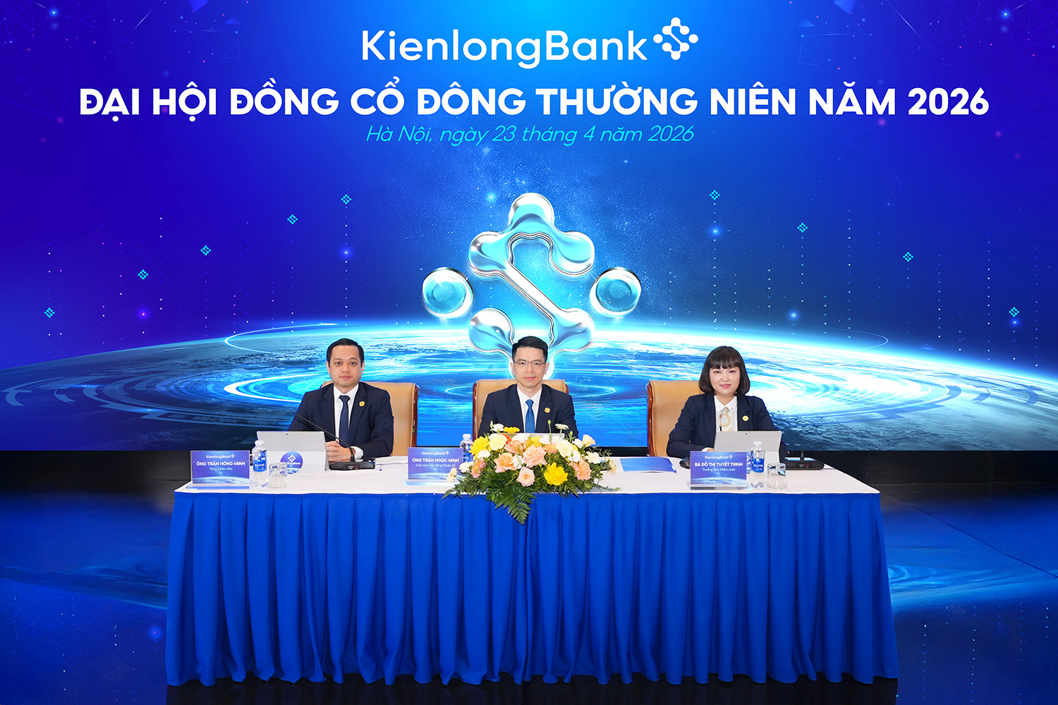 Tổ chức thành công ĐHĐCĐ thường niên năm 2026, cổ đông KienlongBank thông qua nhiều tờ trình quan trọng